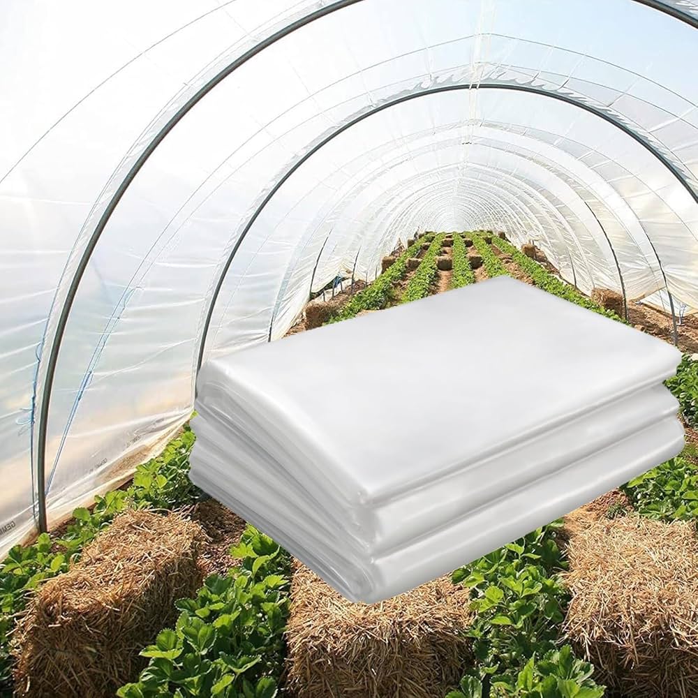 Amazon.co.jp: 農業用POフィルム 無滴透明 防塵 防滴 90％の光透過率