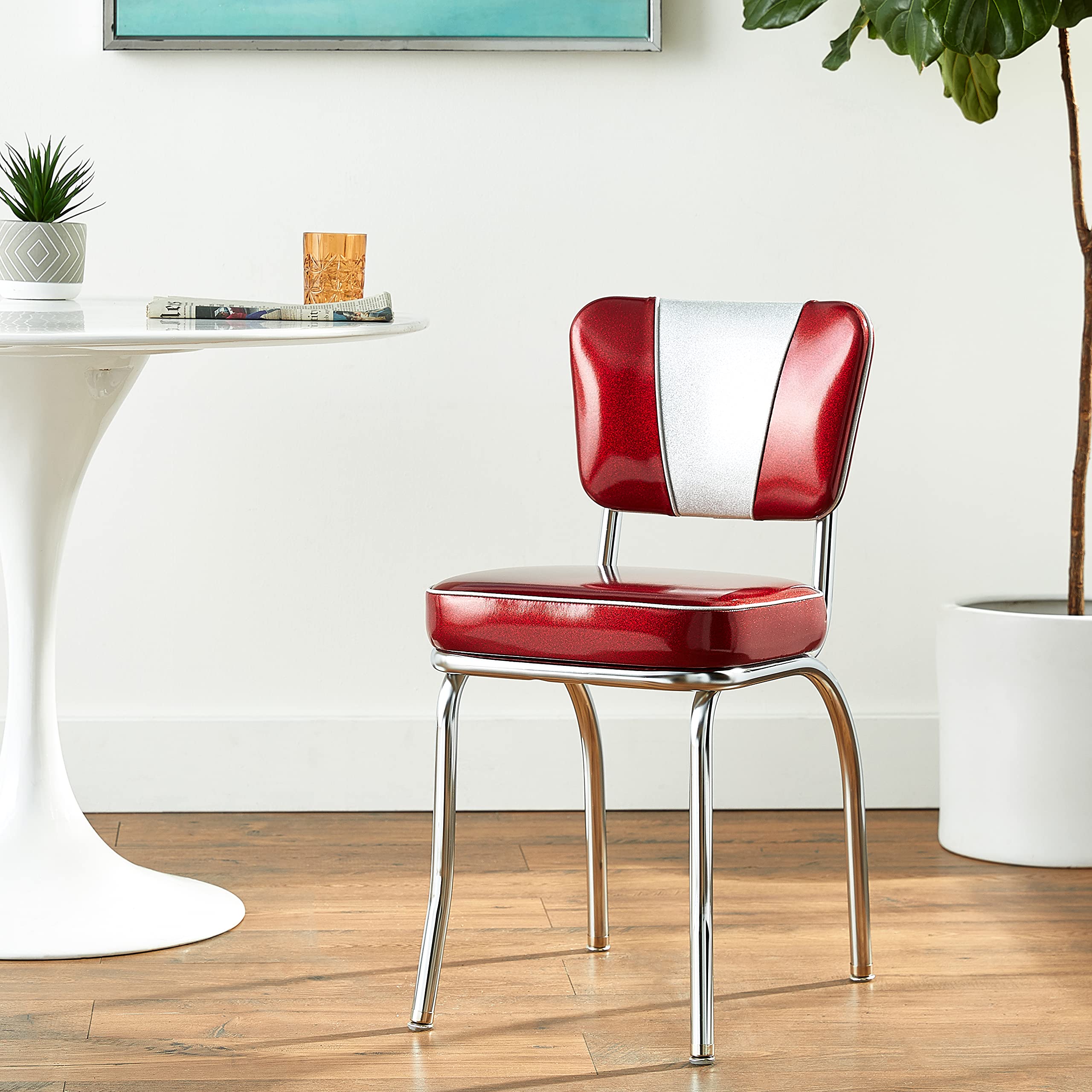 Amazon.com - Richardson Seating Retro V-Back Diner Chair with 2