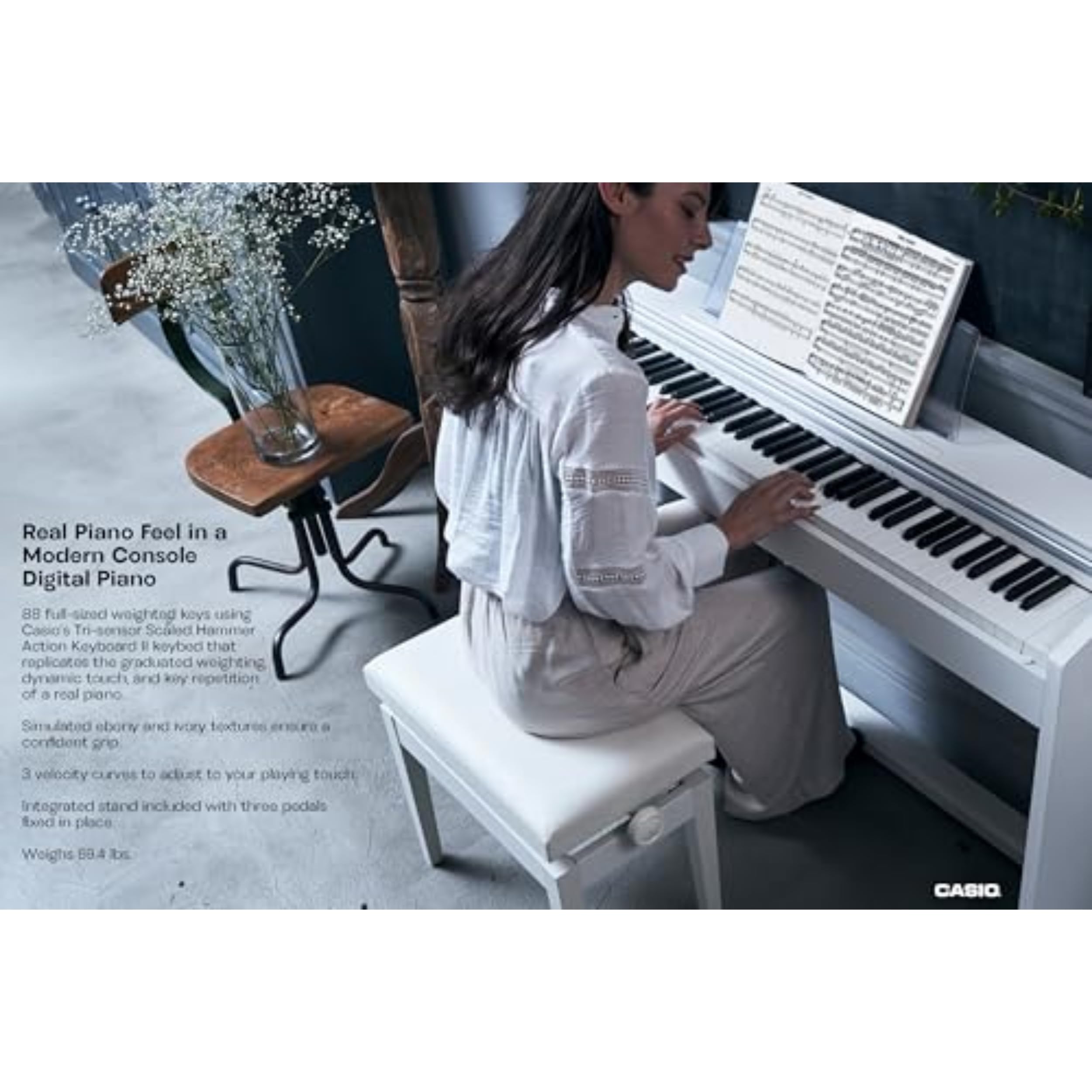 Amazon.com: Casio Privia PX-770 – 88-Key Weighted Console Digital