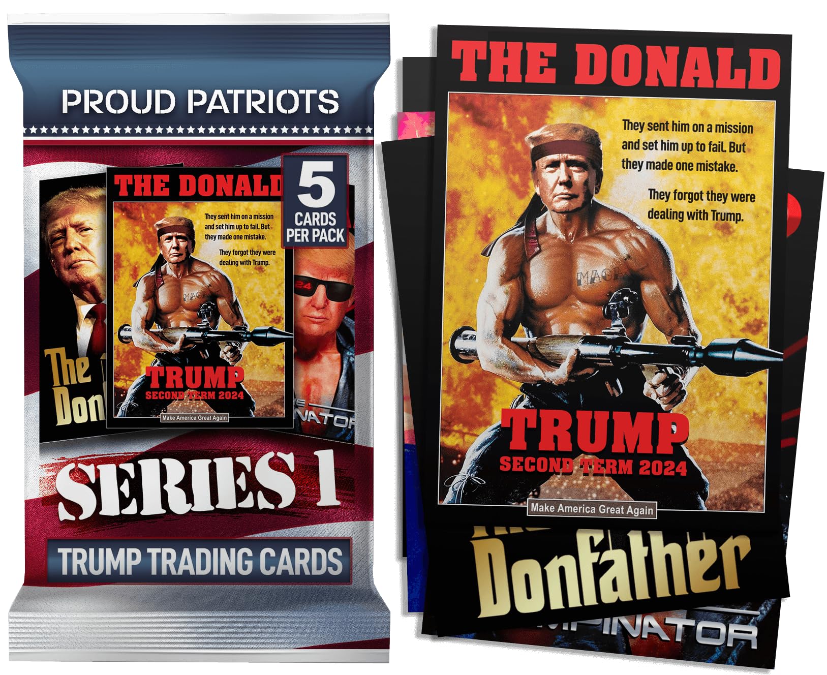 Amazon.co.jp: ドナルド・トランプのトレーディングカード-シリーズ#1