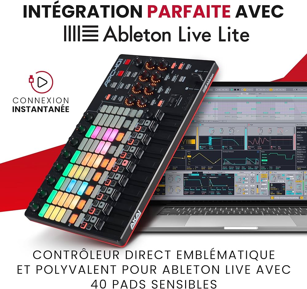 Akai Professional APC40 MKII - USB MIDI Controller for integration