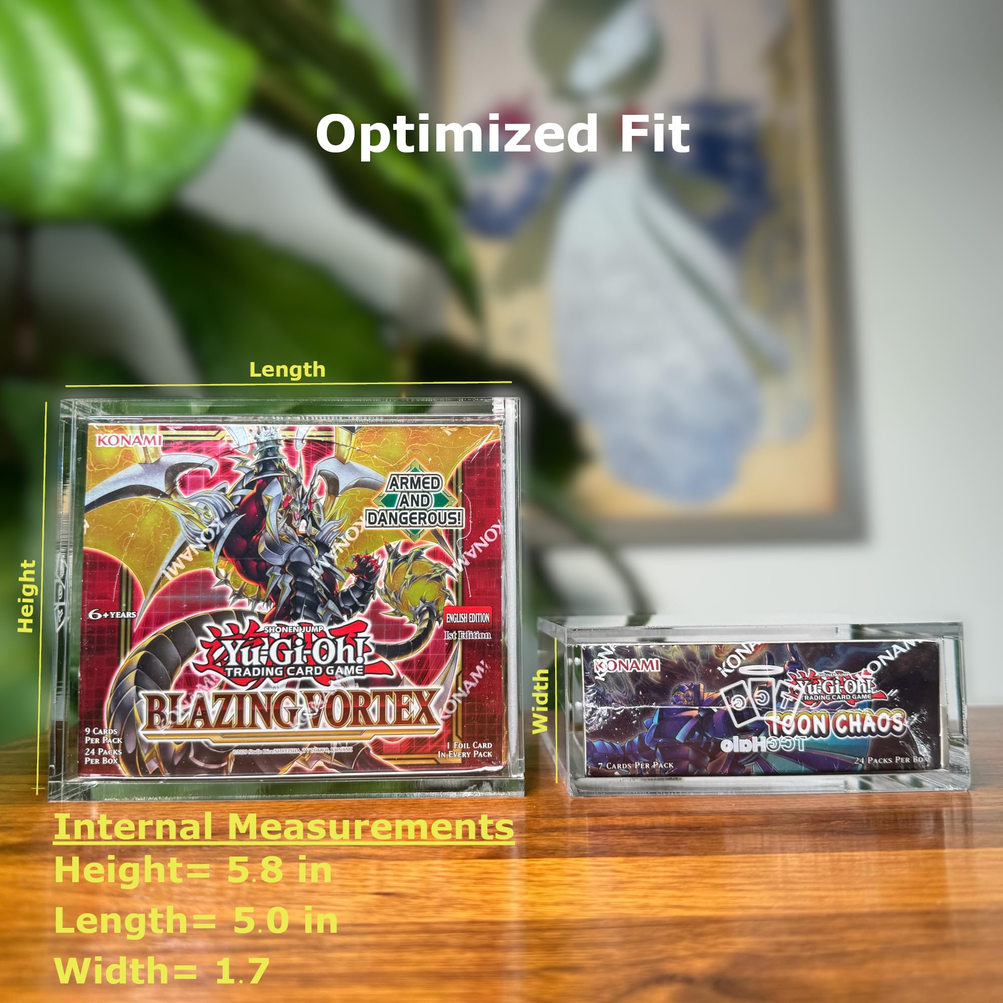 Amazon.co.jp: TCGHalo アクリル遊戯王ブースターボックスケース (3個