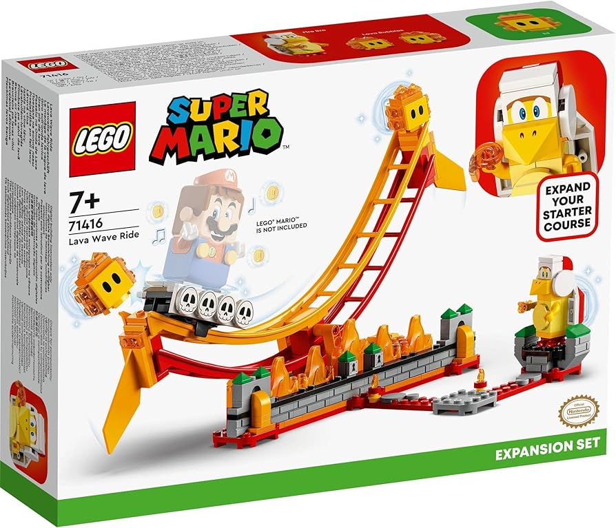 Amazon.co.jp: レゴ(LEGO) スーパーマリオ 溶岩リフト の バランス