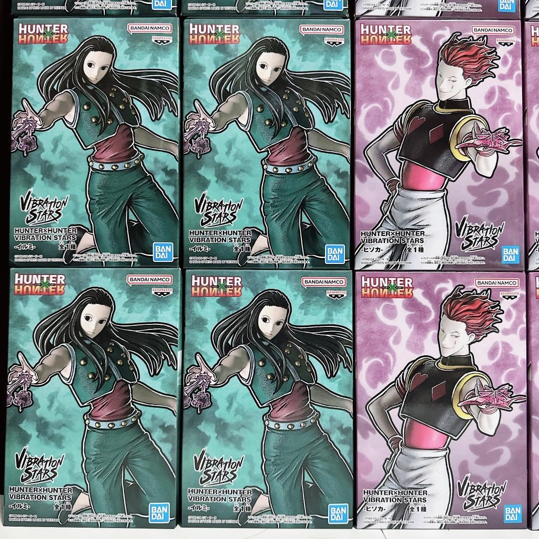 Amazon.co.jp: HUNTER×HUNTER クロロ ヒソカ イルミ 計24体セット