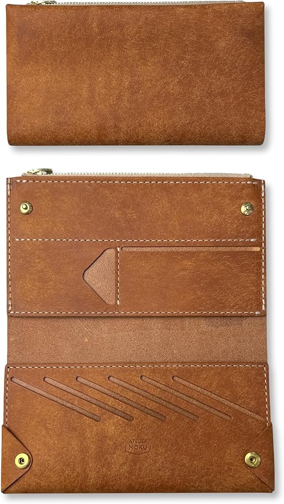 Amazon | [moku(モク)] 小さく薄い長財布UNO ver.2 プエブロレザー