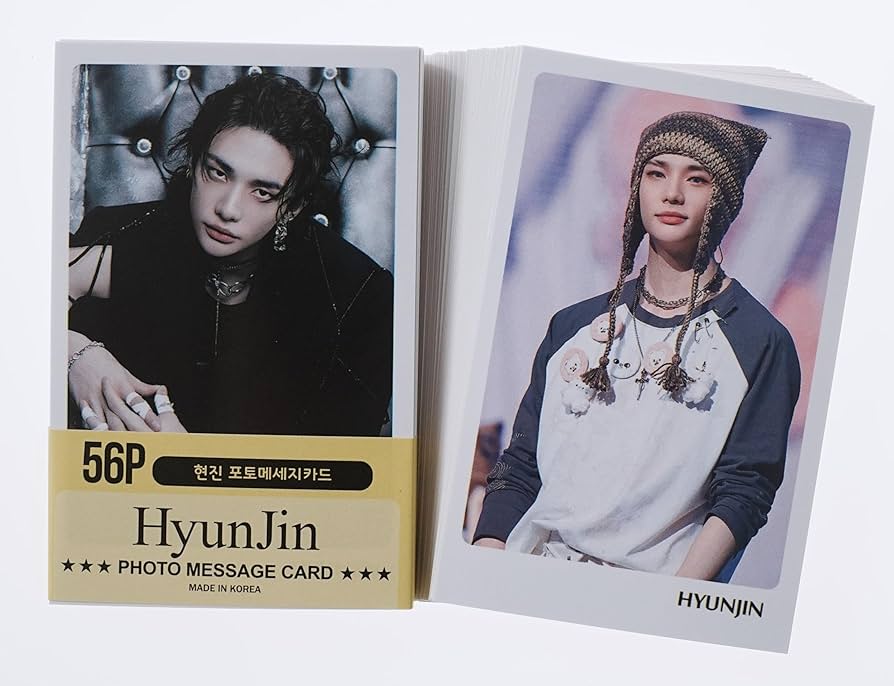 Amazon.co.jp: スキズ K-POP グッズ フォトメッセージカード 56枚