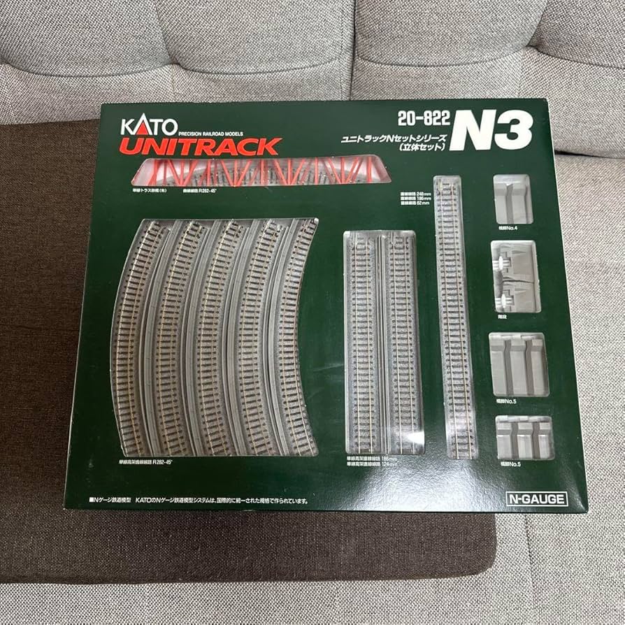 Amazon | カトー ユニトラックレールセットN3立体セット | 鉄道模型 通販