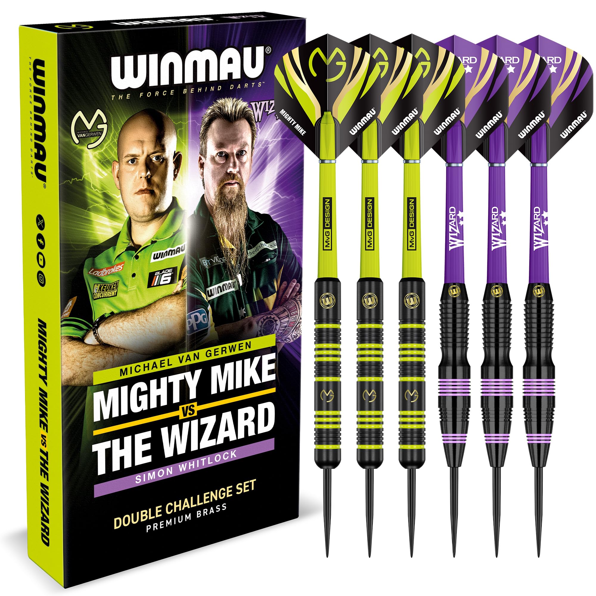 Amazon.com : Winmau Darts Michael 'MvG' Van Gerwen Vs Simon 'The