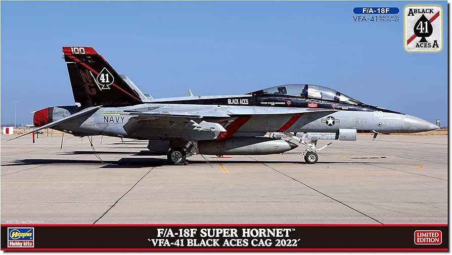 Amazon.com: Hasegawa VFA-41 1/72 US Navy F/A-18F Super Hornet