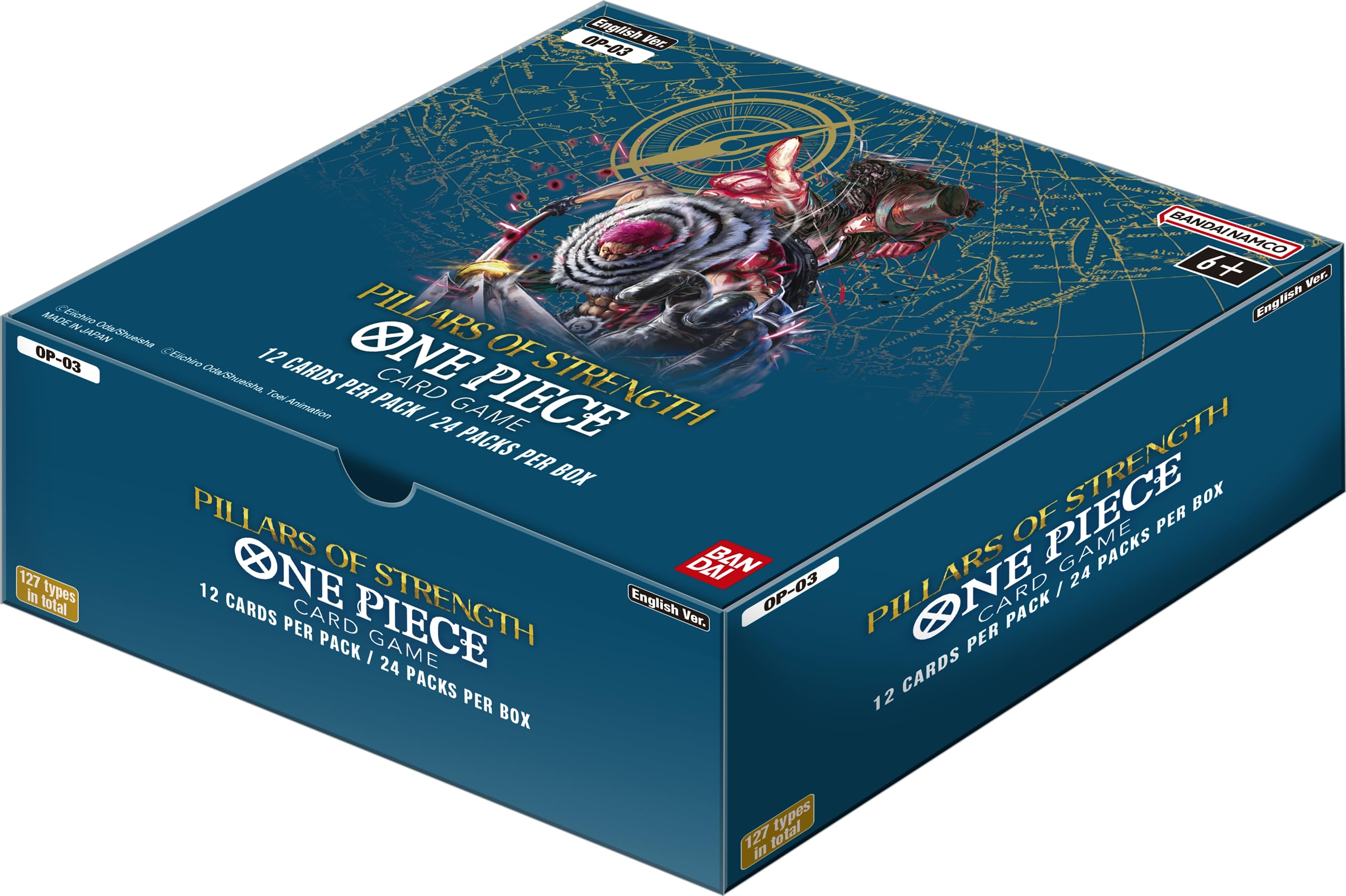 One Piece TCG: PILLARS OF STRENGTH BOOSTER BOX [OP-03] (24 PACKS