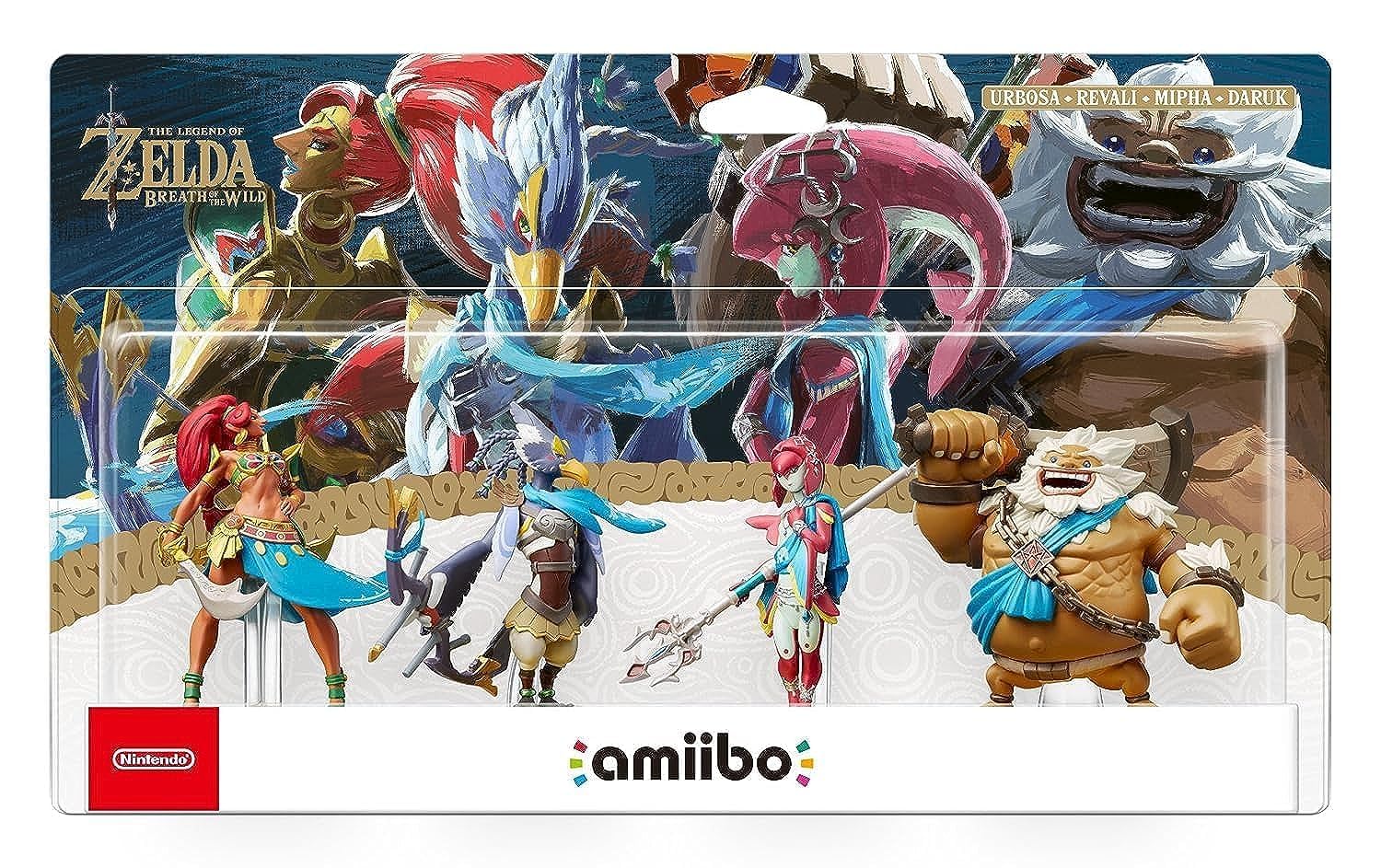 Amazon.co.jp: amiibo 四人の英傑セット［リーバル/ダルケル/ウルボザ