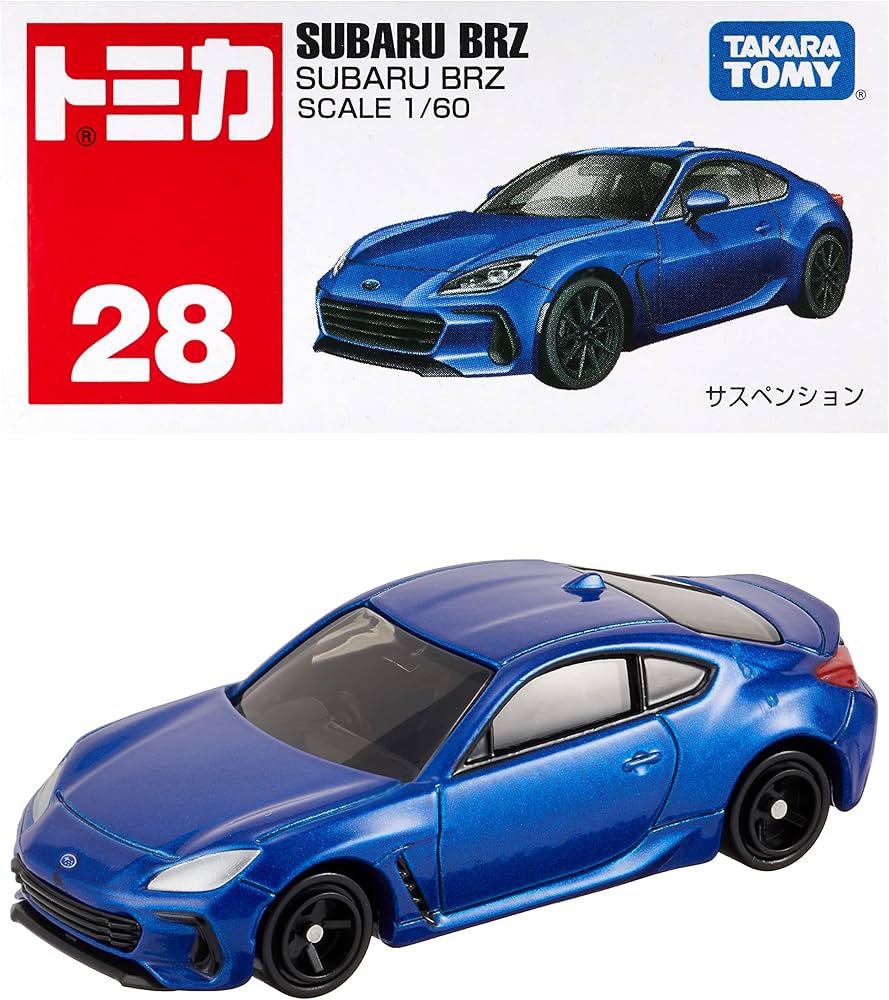 Amazon | タカラトミー(TAKARA TOMY) 『 トミカ No.28 SUBARU BRZ 箱