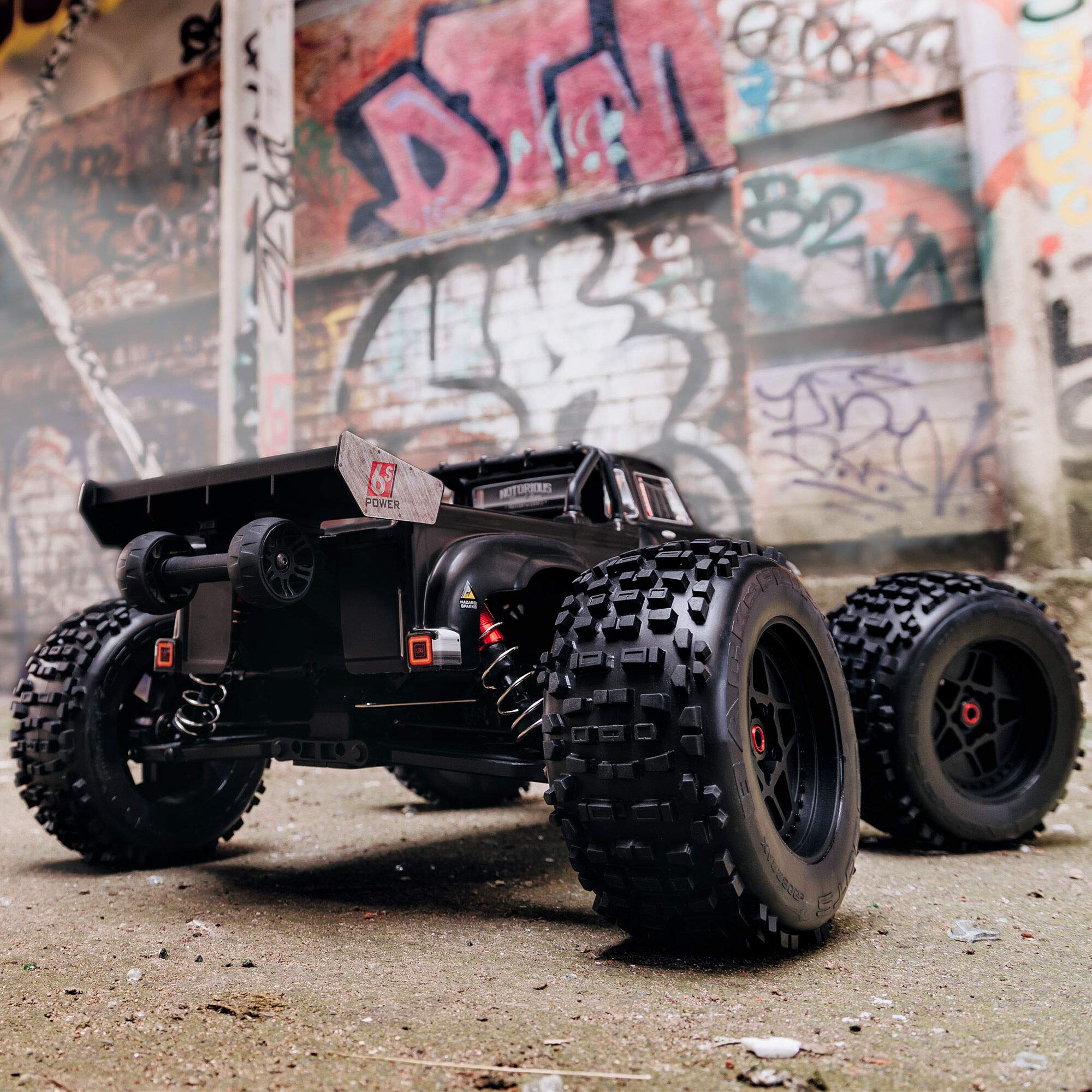 Amazon.co.jp: ARRMA 1/8 Notorious 6S V5 4WD BLX スタント RC