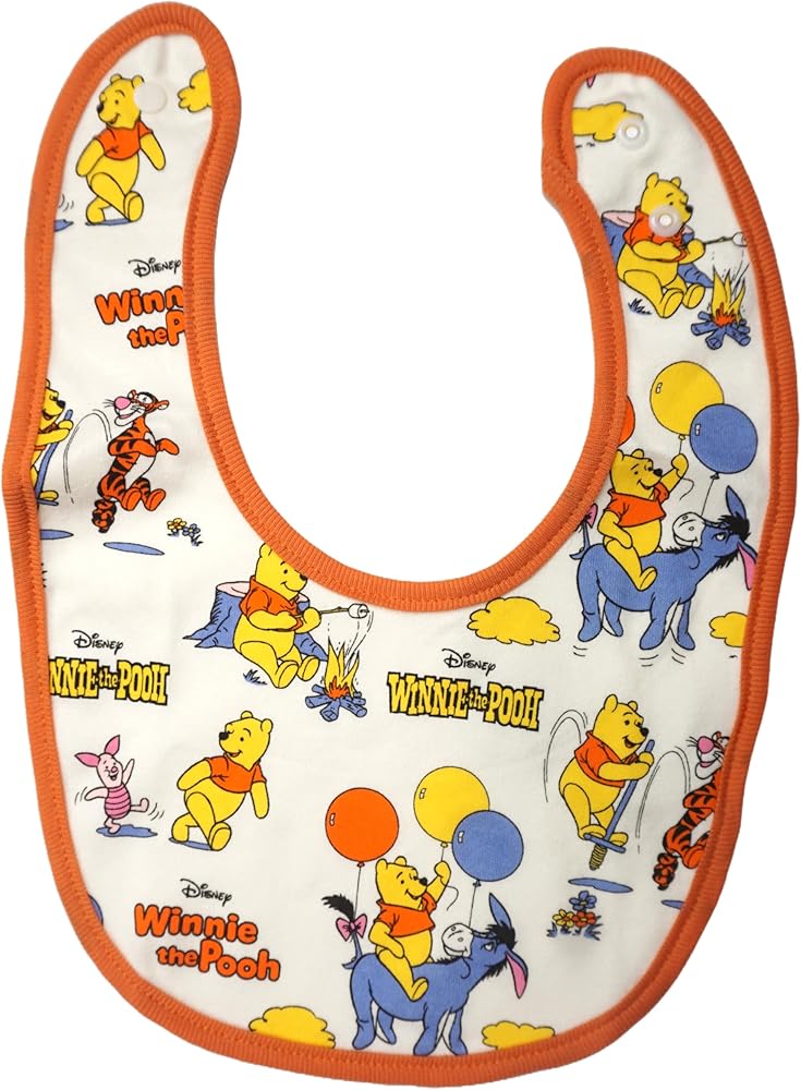 Amazon.co.jp: プー スタイ 2枚組 よだれかけ ビブ ベビー 男の子