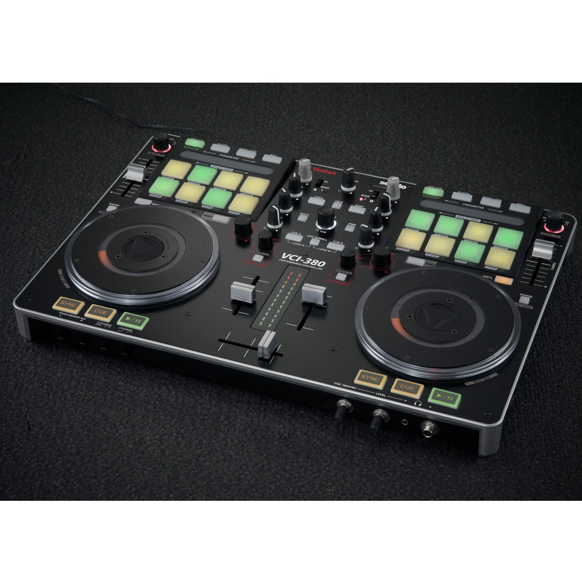 Amazon | Vestax DJコントローラー VCI-380 Serato DJ/Serato ITCH対応