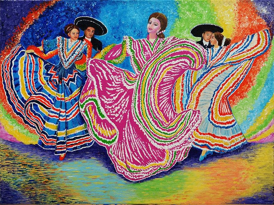 Amazon.co.jp: ヒスパニックダンシングアート メキシコ ラテン系