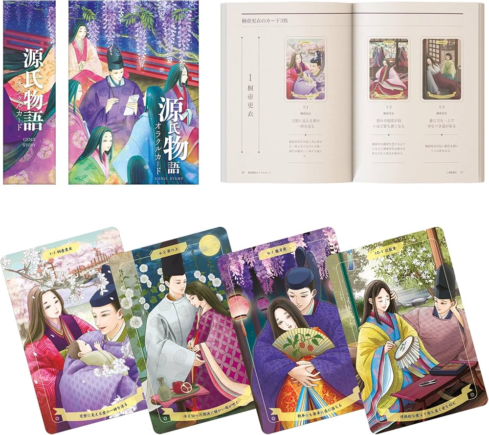 Amazon.co.jp: 源氏物語オラクルカード - Tale of Genji Japanese