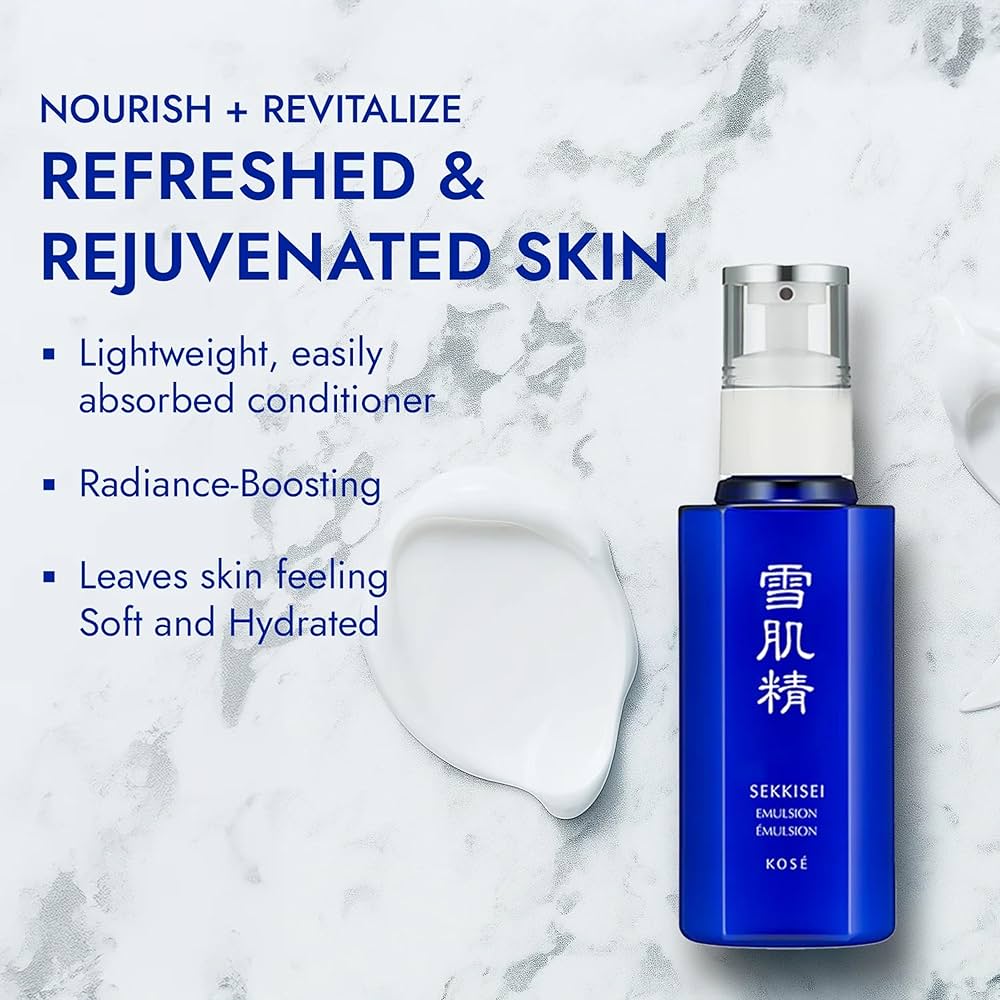 Amazon.com: SEKKISEI Emulsion, Lightweight Hydrating Facial