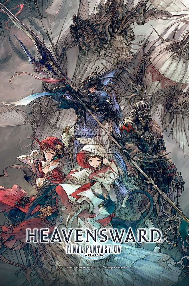 Amazon.com: PrimePoster - Final Fantasy XIV Online Heavensward