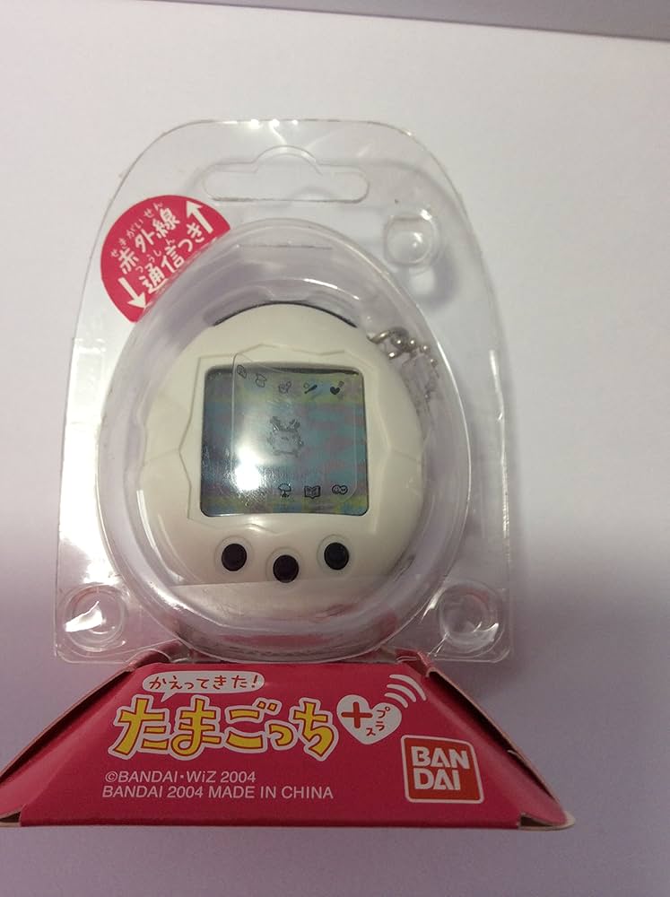 Amazon.co.jp: かえってきた たまごっちプラス 白 黒ボタン : おもちゃ