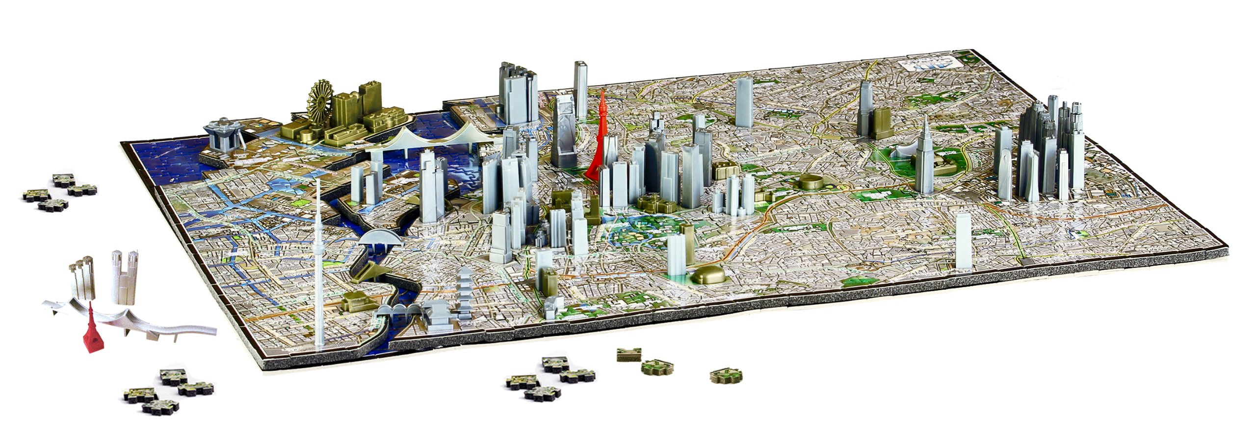 Amazon.co.jp: 4D Tokyo Cityscape Time Puzzle (4D Cityscape) : おもちゃ
