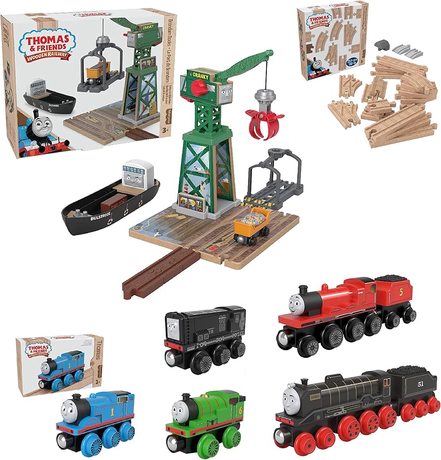 Amazon | きかんしゃトーマス 木製レールシリーズ(Thomas) たのしい