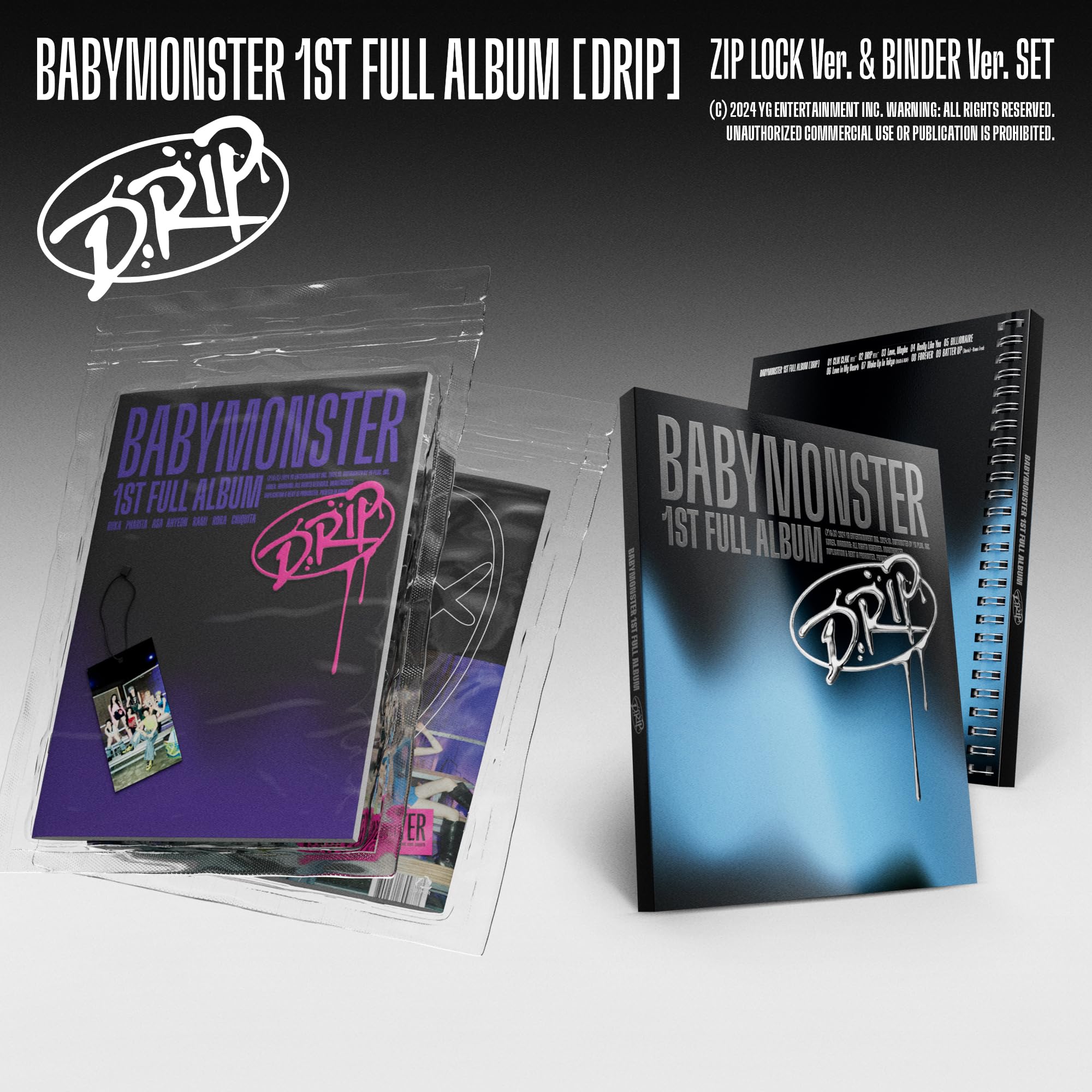 Amazon.co.jp: BABYMONSTER 1st FULL ALBUM [DRIP] （韓国盤