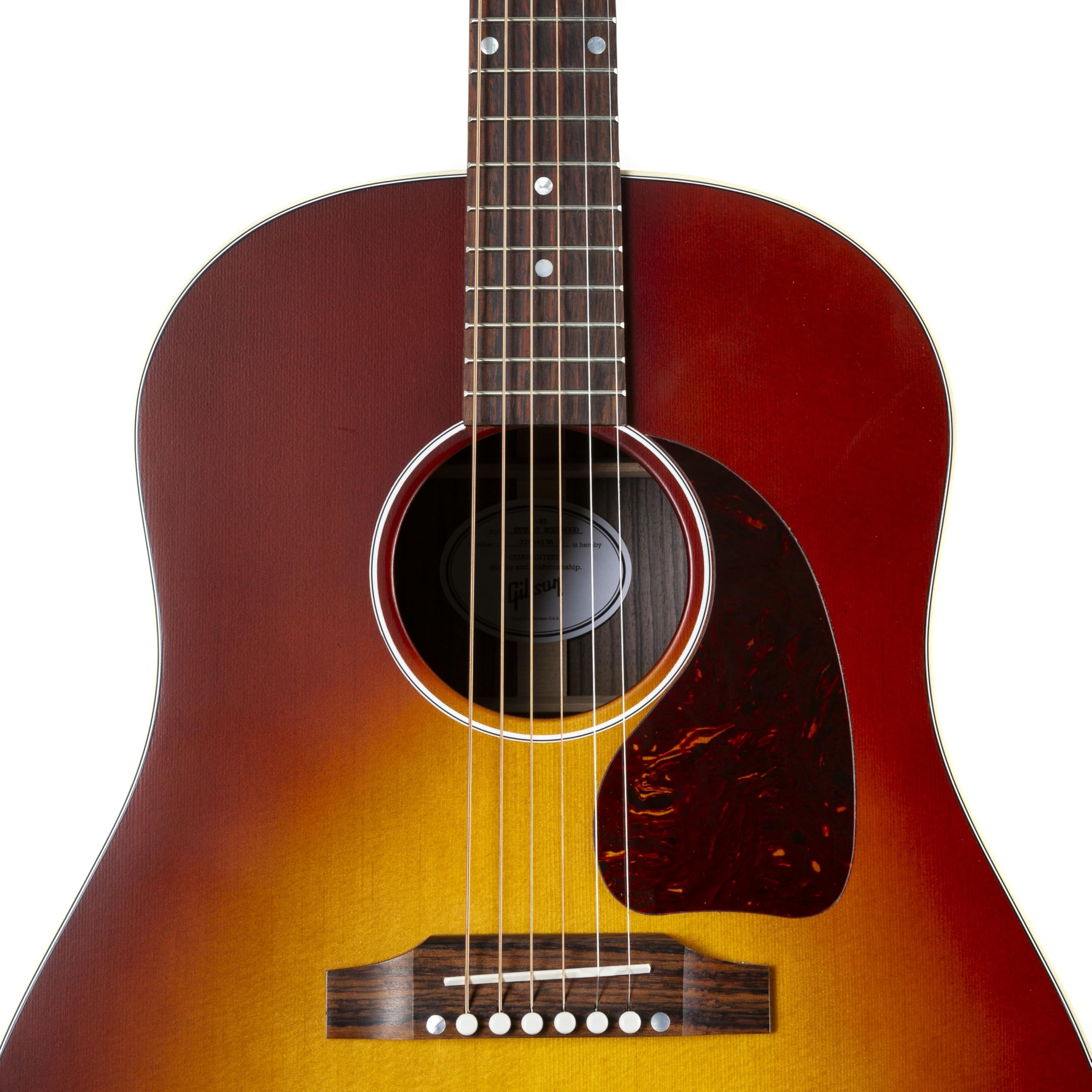 Amazon | Gibson J-45 Studio Rosewood Satin Rosewood Burst エレアコ