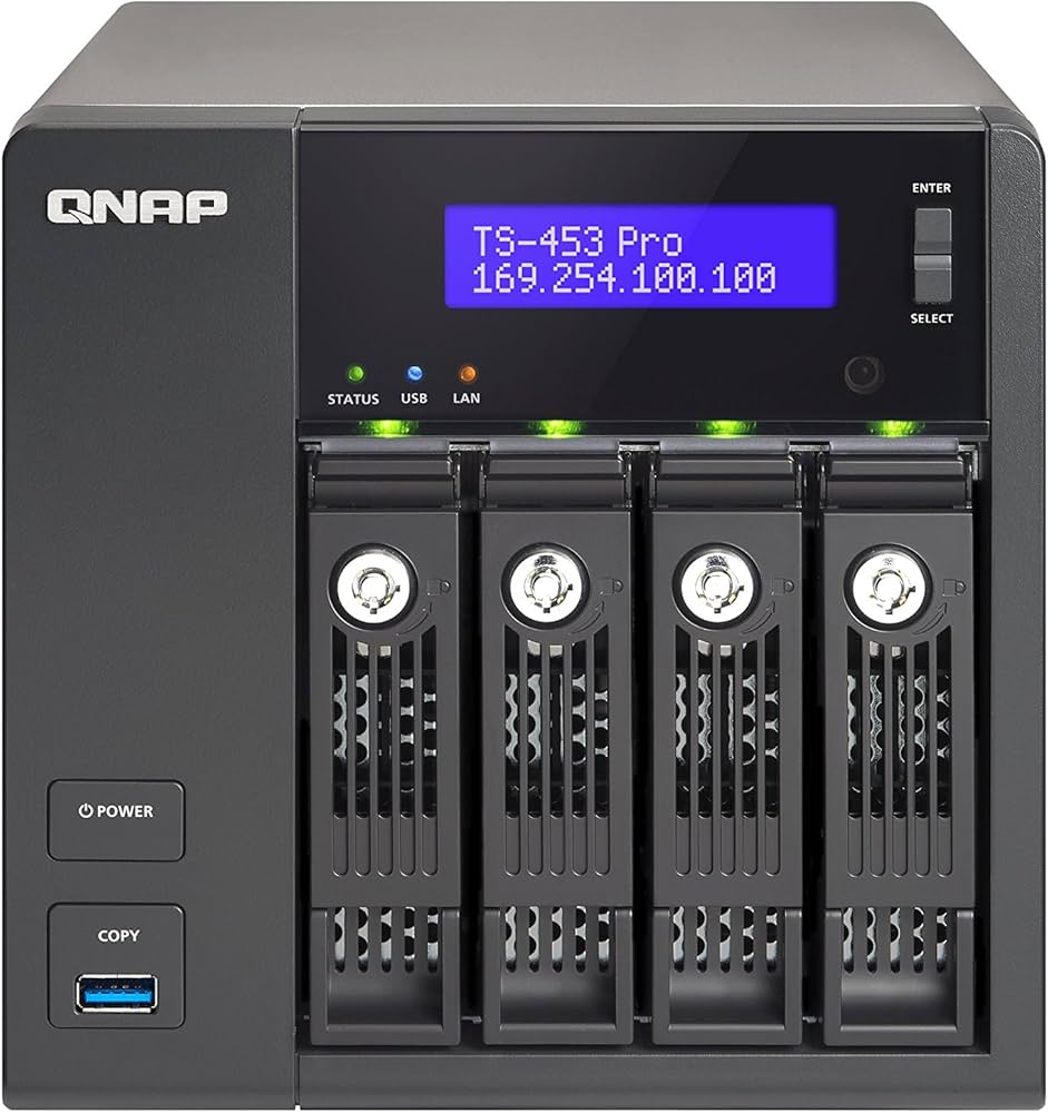Amazon.co.jp: QNAP(キューナップ) TurboNAS TS-453 Pro 標準2GBメモリ
