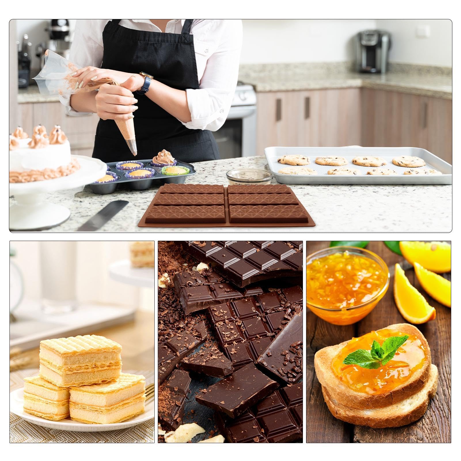 Amazon.co.jp: チョコレートワッフル型、チョコレート型,チョコレート