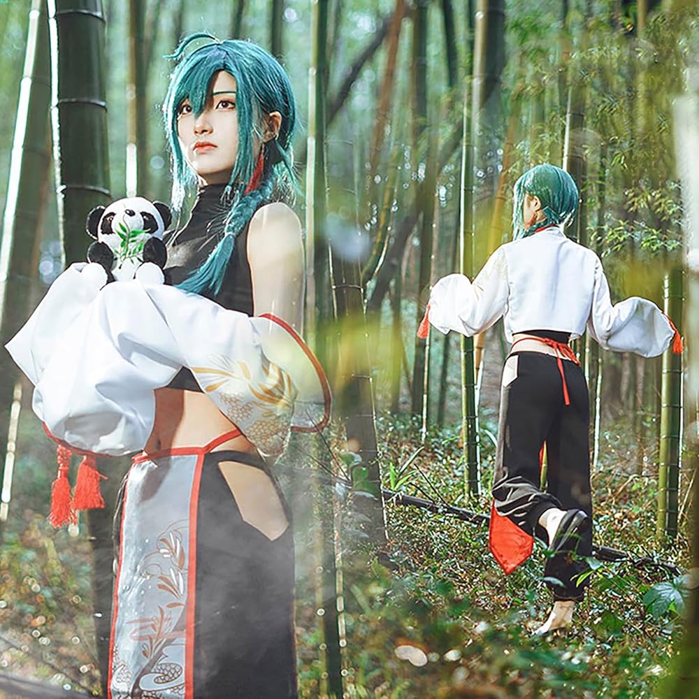 Amazon.co.jp: [milky time] にじさんじ 緑仙 コスプレ ハロウィン