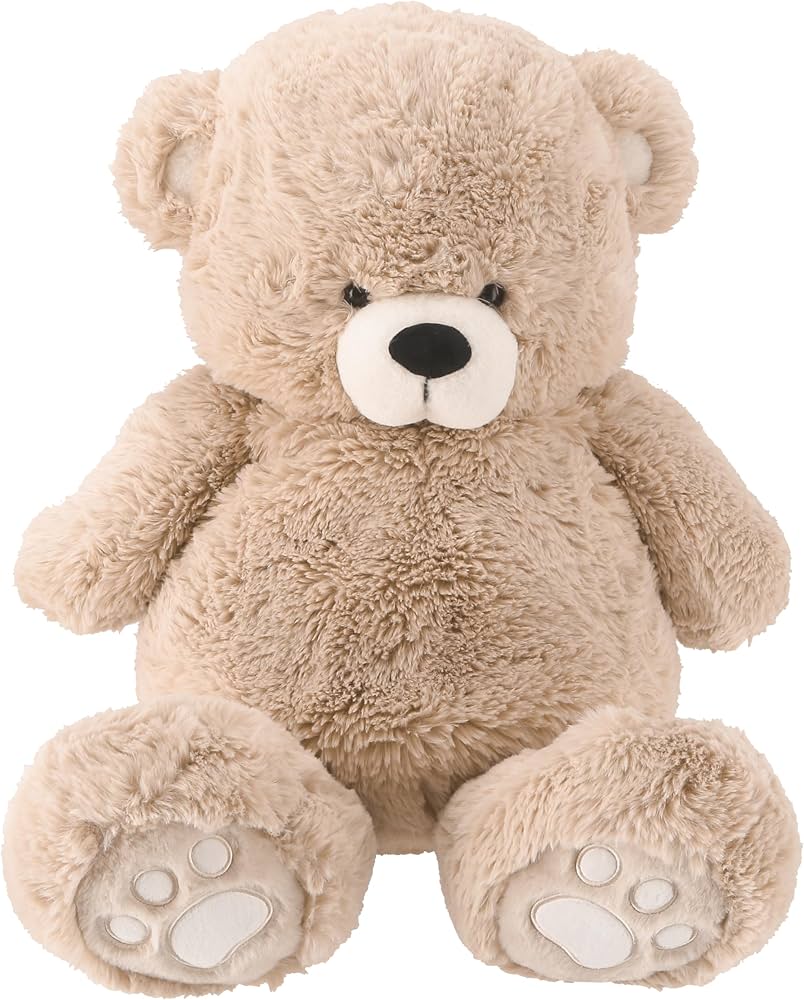 Amazon.co.jp: 不二貿易 くま ぬいぐるみ ファーストトイ 抱き枕 高さ