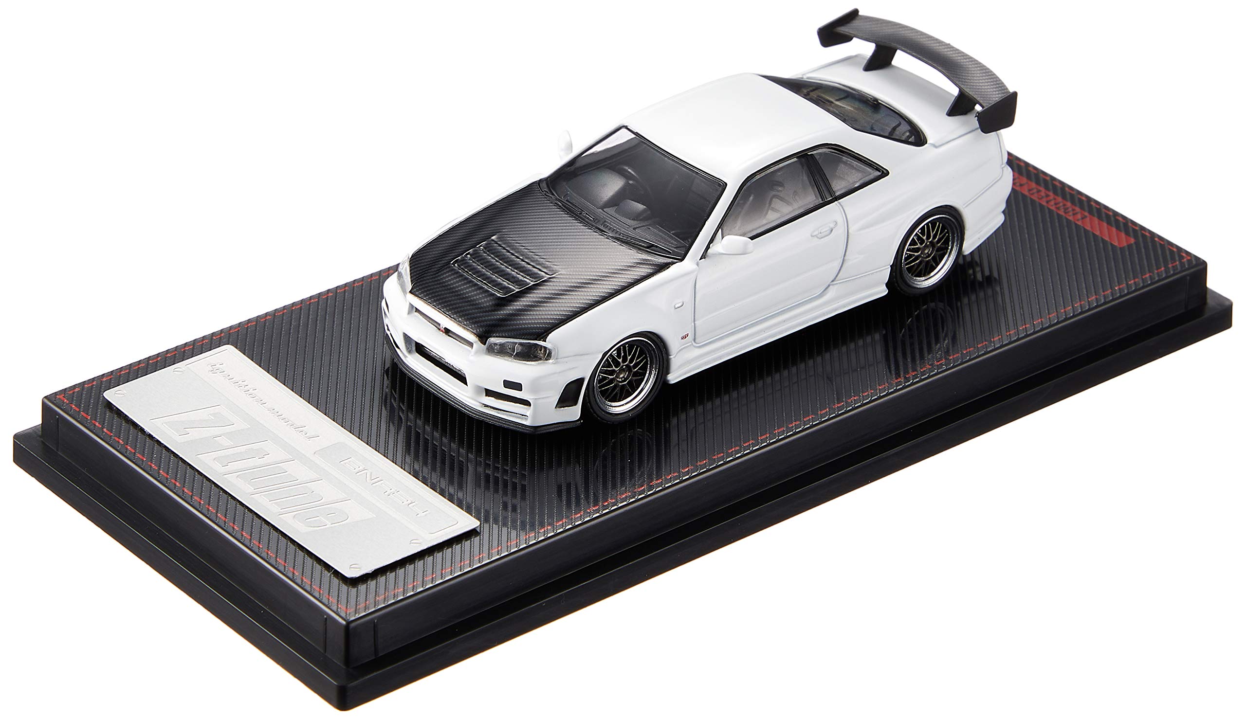 Amazon | ignition model 1/64 ニスモ R34 GT-R Z-tune White 完成品