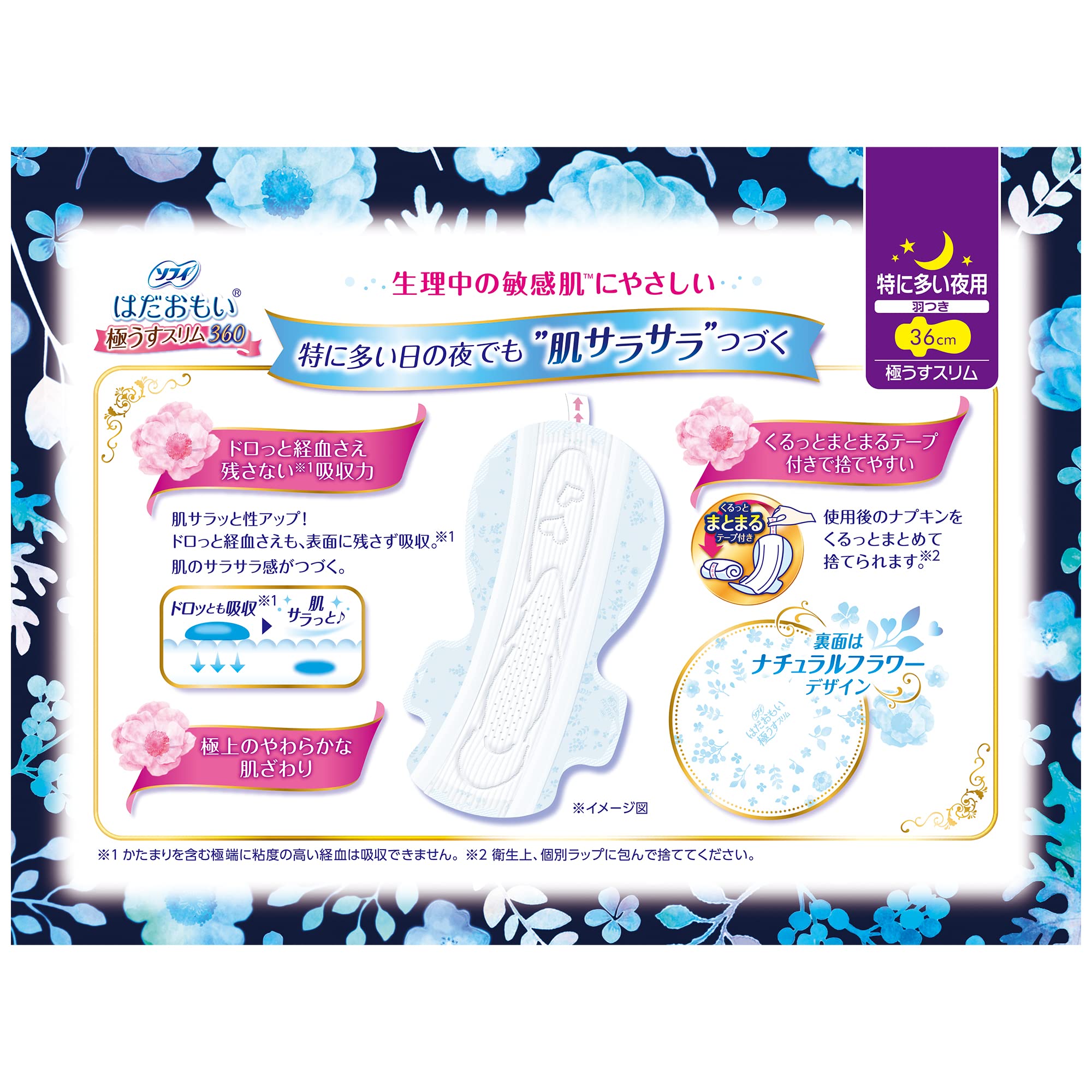 Amazon | ソフィ はだおもい極うすスリム 羽つき 特に多い日の夜用