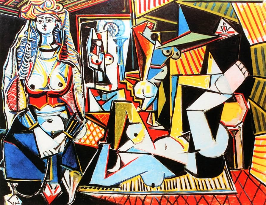 Amazon.co.jp: アートショップ フォームス パブロ ピカソ「アルジェの