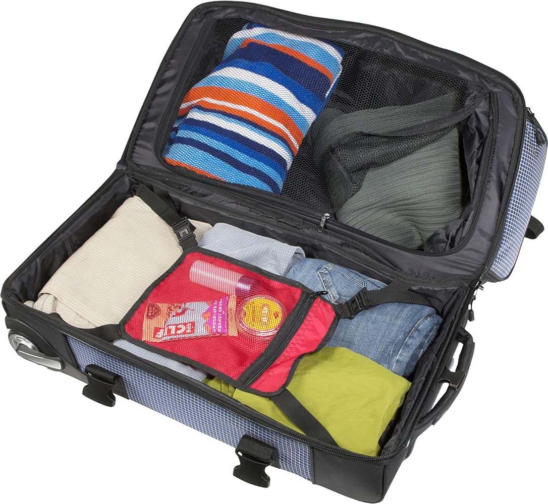 Amazon.com | Samsonite Ripstop Wheeled Rolling Duffel Bag, Blue