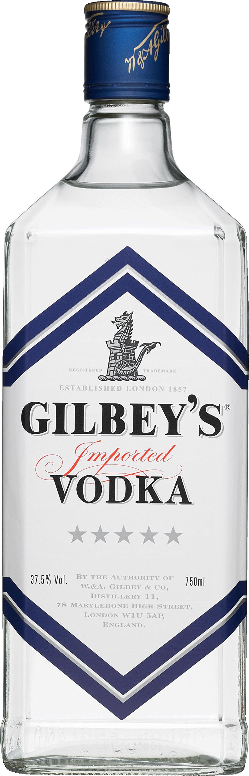 Amazon.co.jp: ギルビーウォッカ 37.5度 [ ウォッカ 750ml ] : 食品