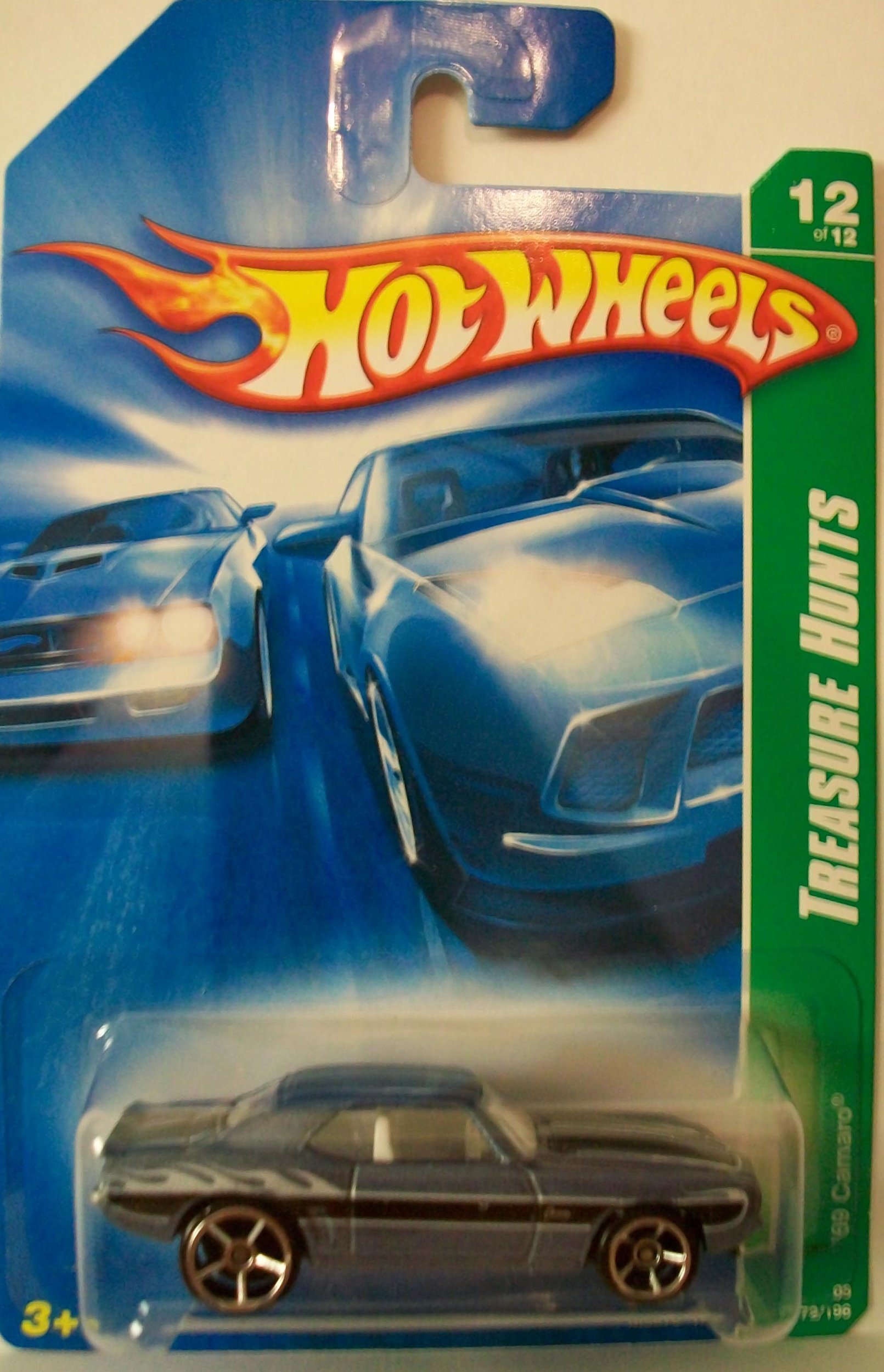 Amazon.com: Hot Wheels 2008 Treasure Hunts '69 Camaro w/ OH5SPs