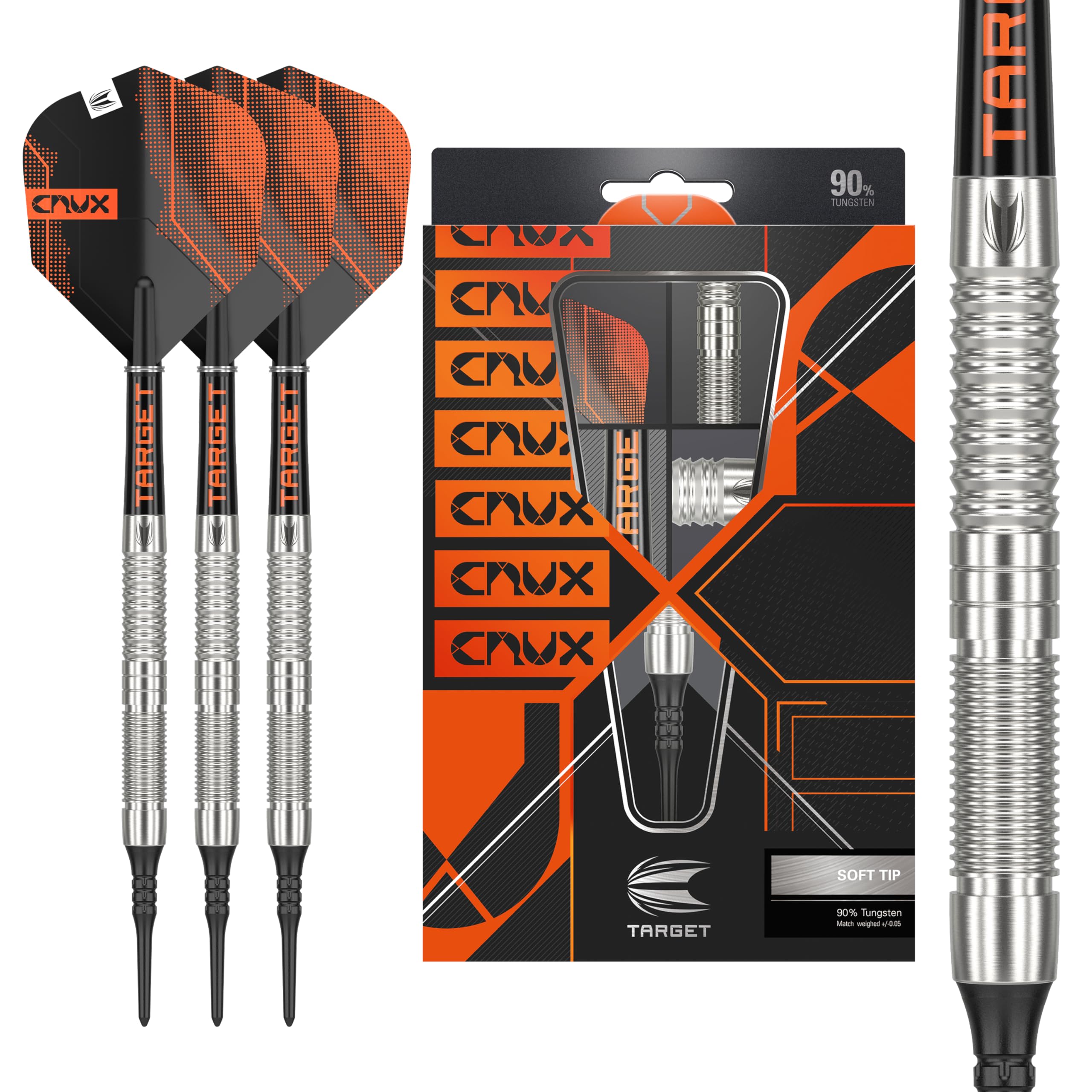 Amazon | Target Darts Crux 10 18G タングステン90%ソフトチップ