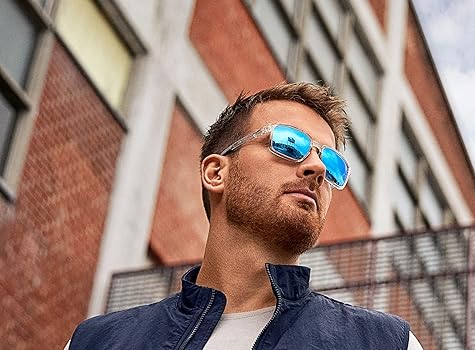 Amazon.com: Wiley X Alfa Captivate Polarized Sunglasses, Safety