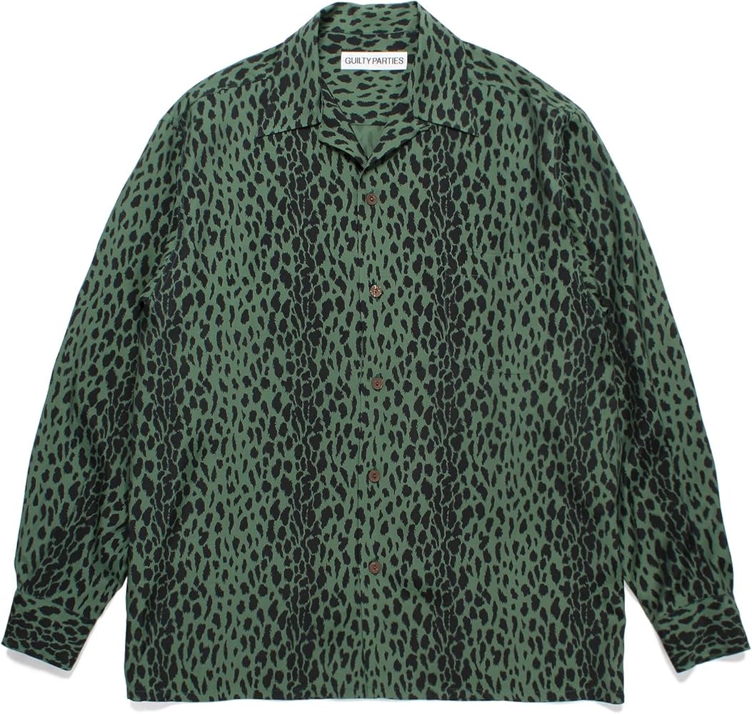 Amazon.co.jp: [WAYWOC] WACKO MARIA ワコマリア シャツ 長袖 メンズ