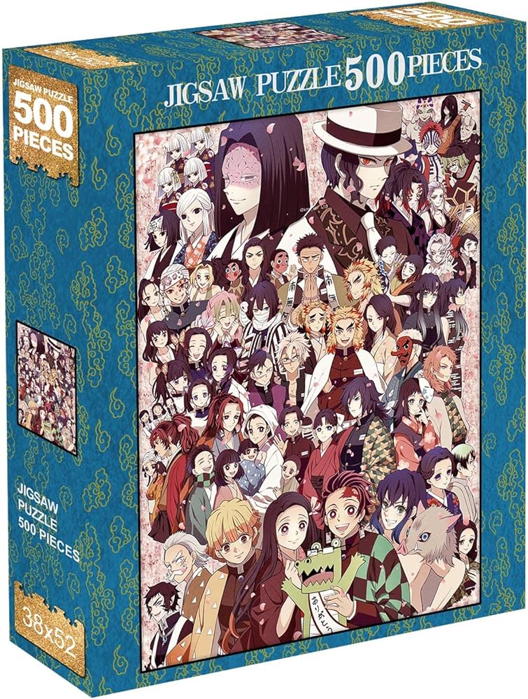 Amazon | 鬼滅の刃 パズル 500ピース 全てキャラクタ 全员 集合 柱