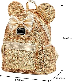 Amazon.co.jp: Loungefly X LASR限定ディズニーイエローゴールド