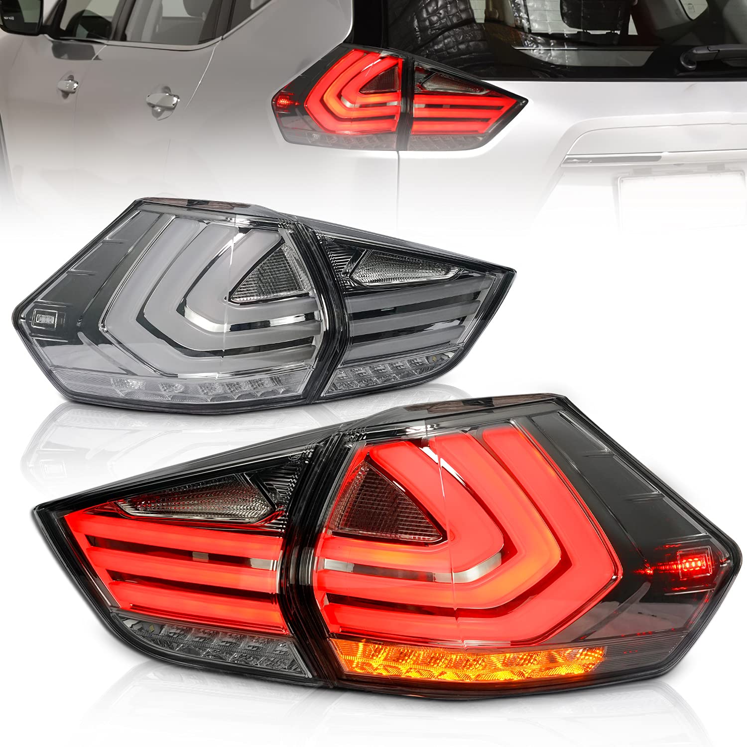 Amazon | YUANZHENG 日産 エクストレイル テールランプ T32 NT32 HT32