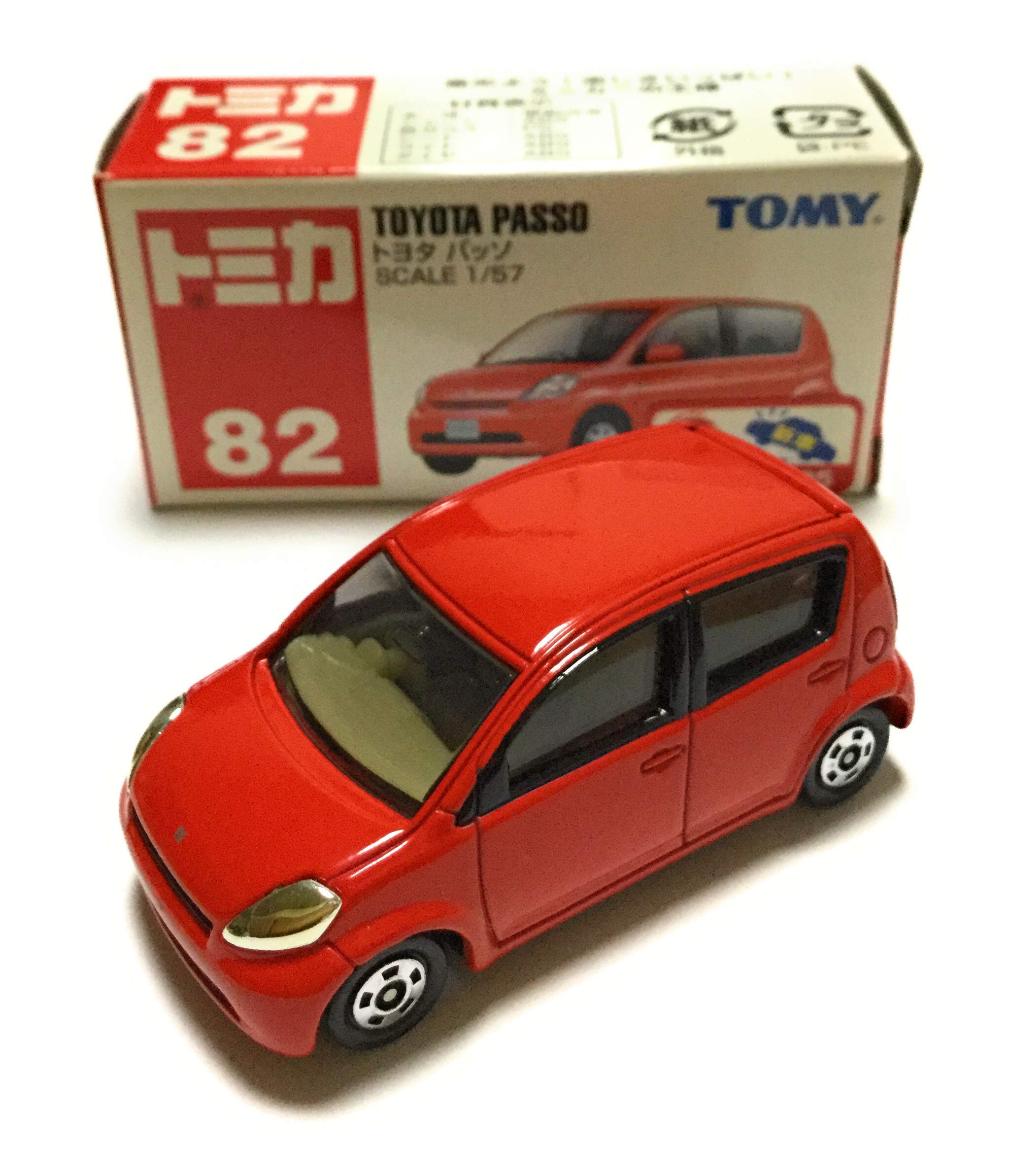 Amazon | トミカ トヨタ パッソ (サック箱) 082 | ミニカー・ダイ