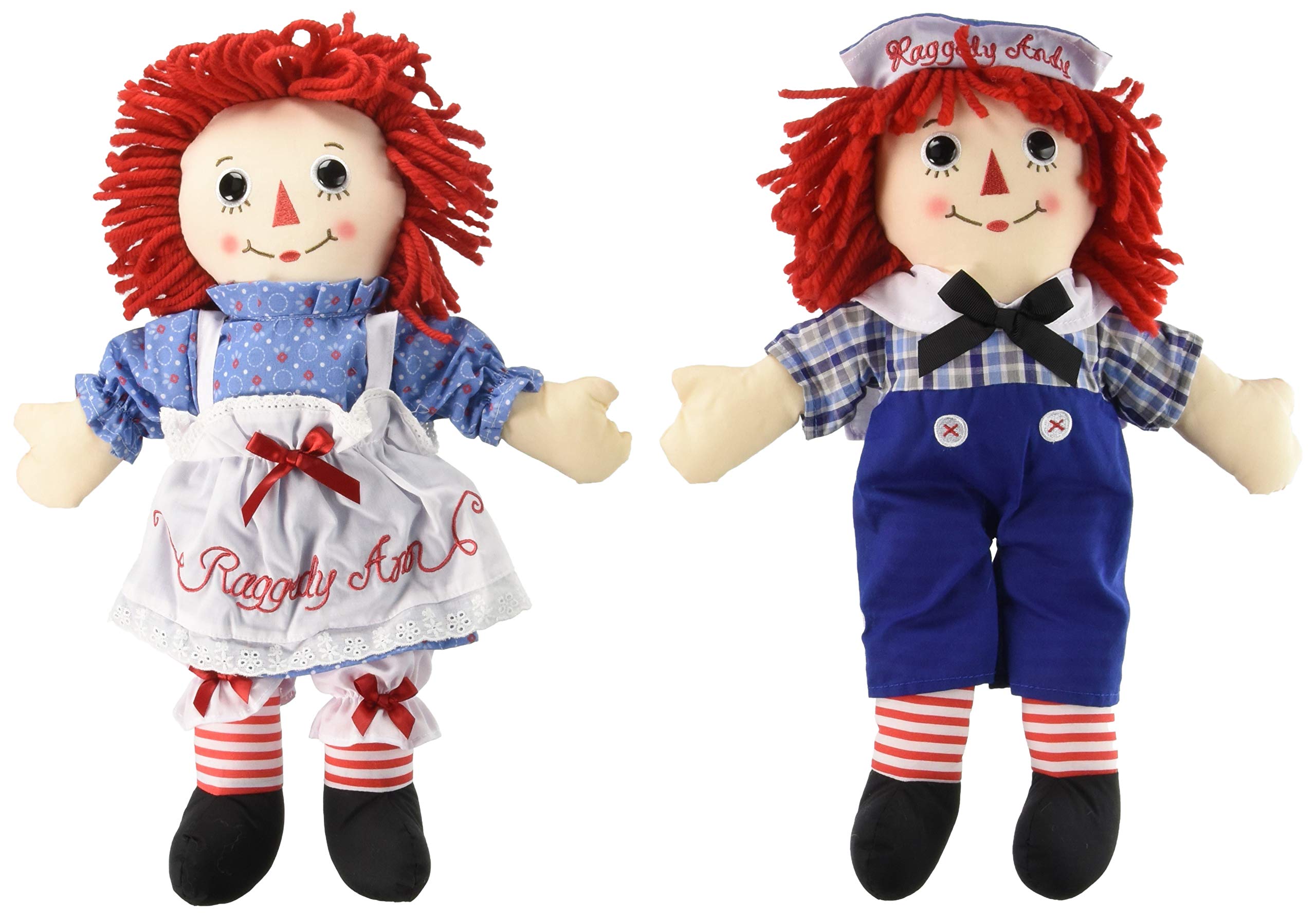 Amazon.com: Bundle of 2 Aurora Dolls - Large 16'' Classic Raggedy