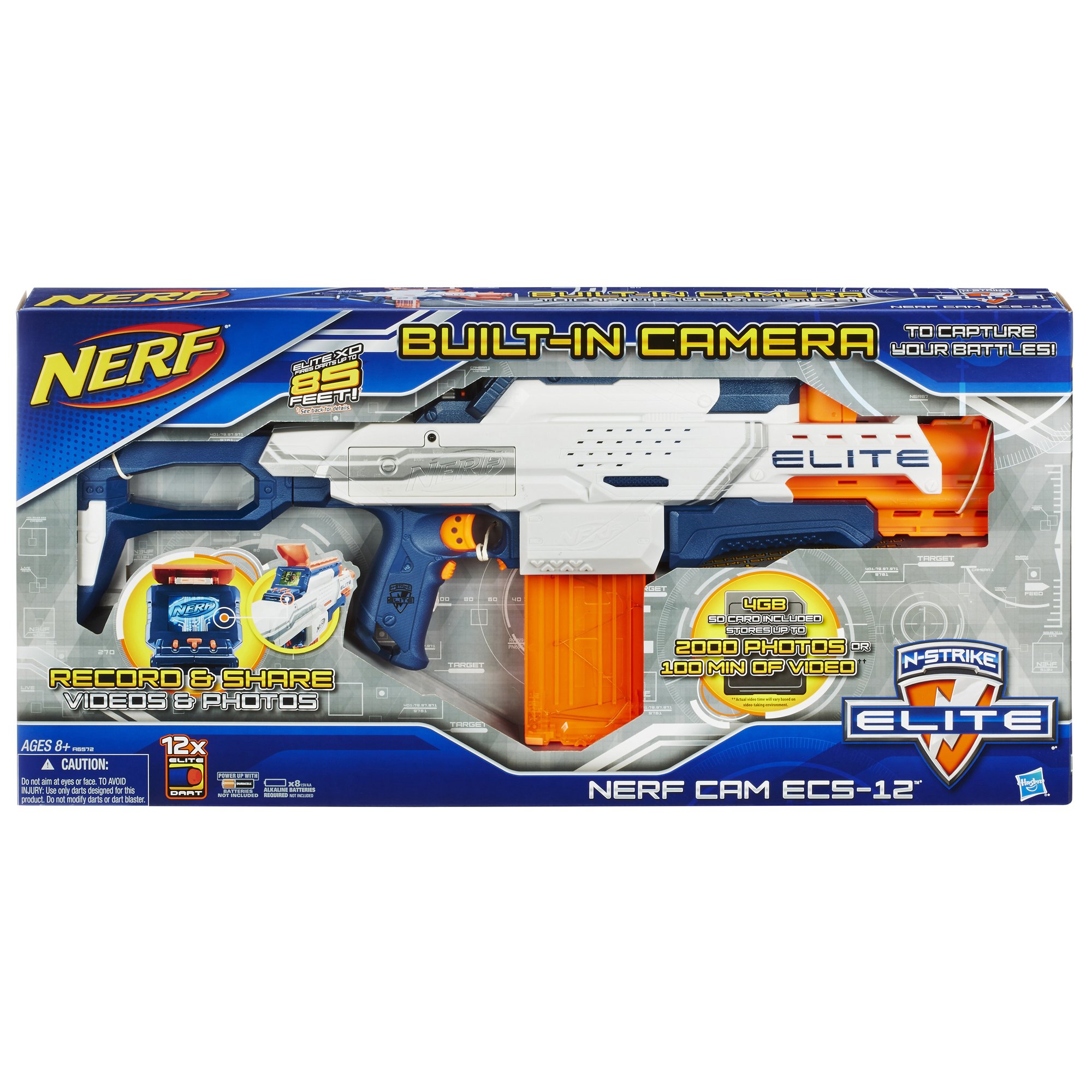 Amazon.co.jp: NERF N-Strike Elite CAM ECS-12 : おもちゃ