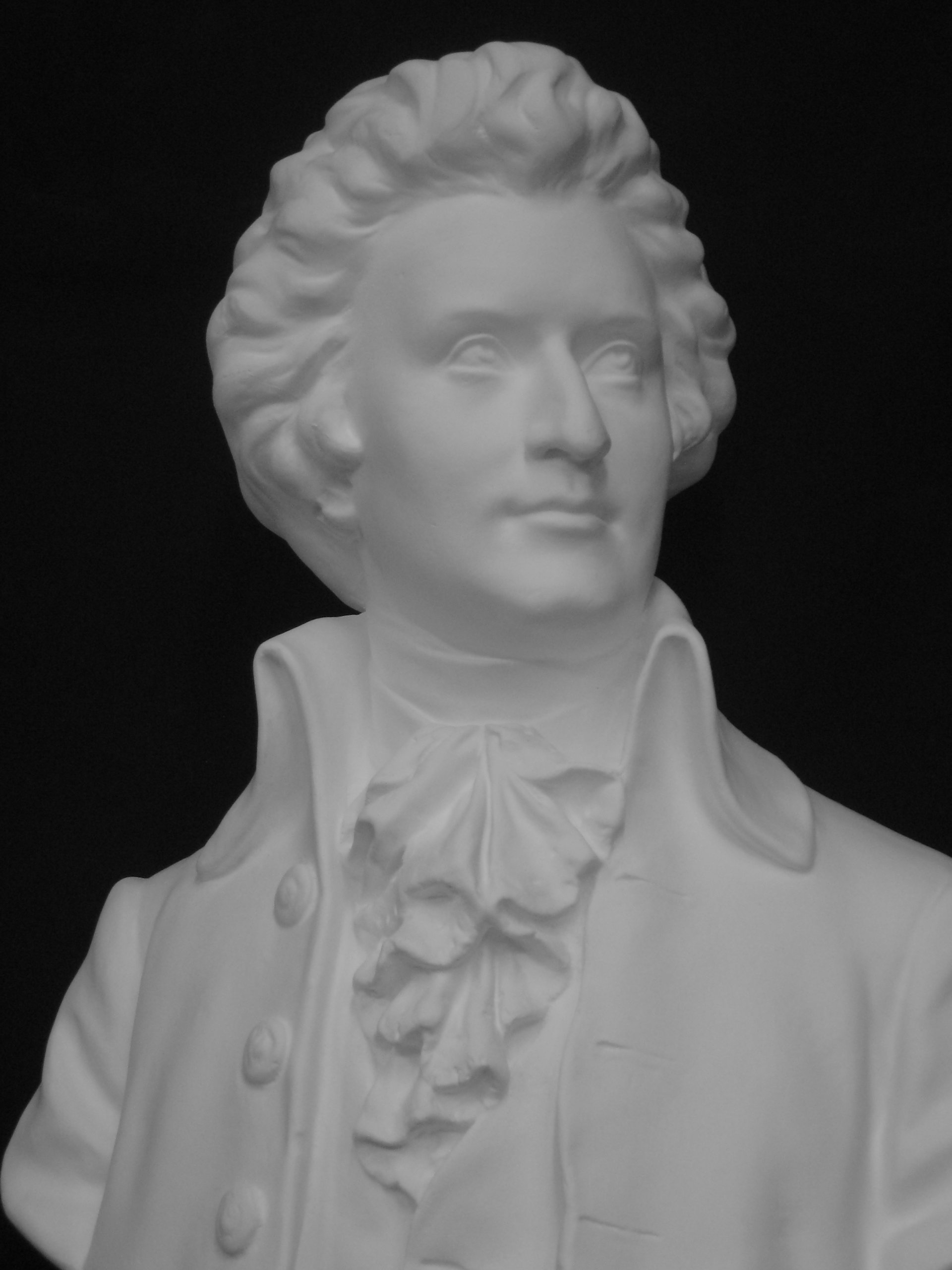 Amazon.co.jp: 石膏像 K－190 モーツァルト胸像（特大） H