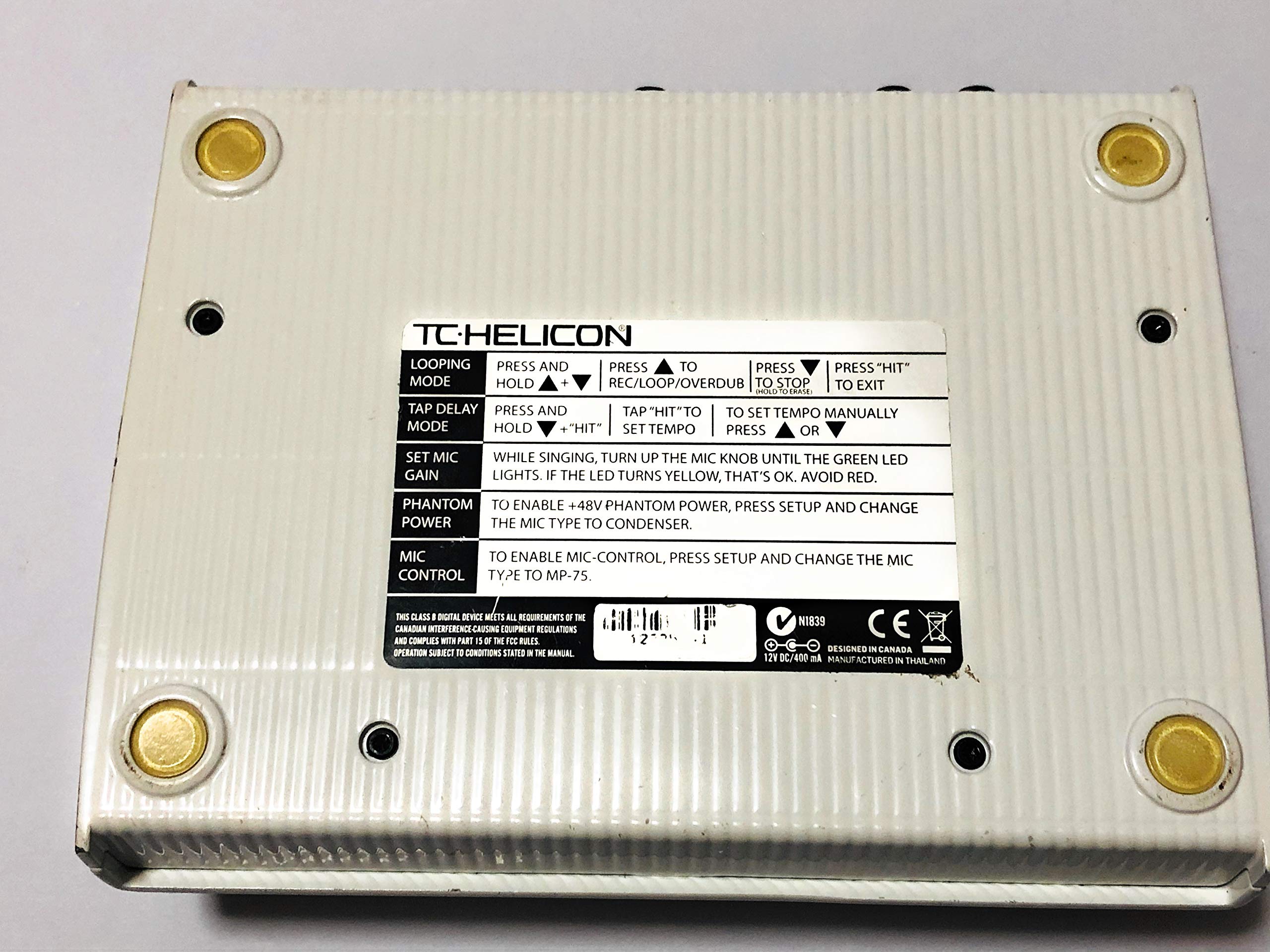 Amazon | TC-HELICON VoiceLive Play GTX ギターボーカル用