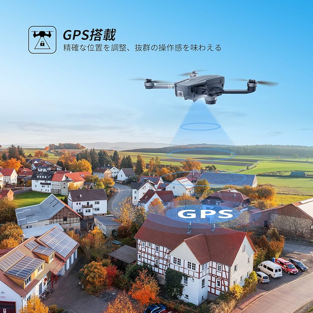 Amazon.co.jp: Holy Stone ドローン GPS搭載 折り畳み 4K広角カメラ